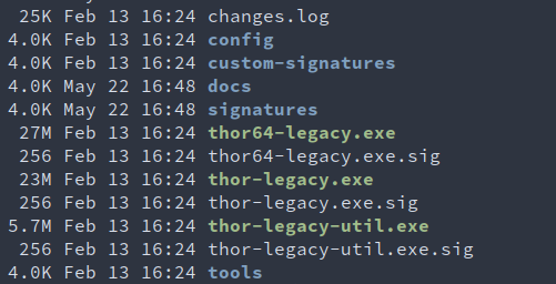THOR Legacy content