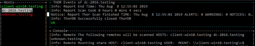THOR Remote Interface I